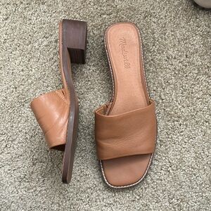 Madewell Leather Slide Sandals